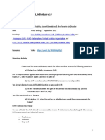 Workshop 6 Low Visibility Airport Operations The Tenerife Air Disaster - Individual V1.0