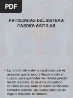 Patologias Del Sistema Cardiovascular