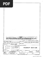 H-01 1A000H001 Midship Section