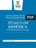 PPC - TÉCNICO EM ESTÉTICA - PROEJA - SAn