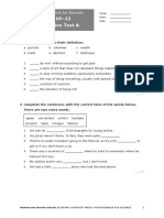 Venture First Schools Summative Test Units10 12 A