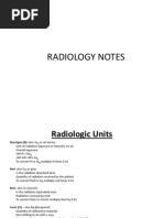 Radiology Notes 9-13