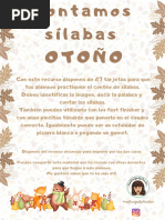 Contamos Sílabas Otoño