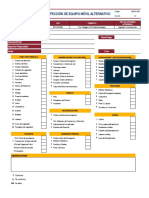 SST-F-018, Inspección de Equipo Móvil Alternativo