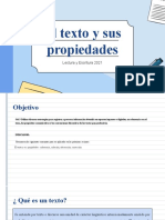 El Texto y Sus Propiedades