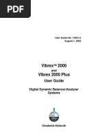 Chadwick Helmuth Vibrex 2000 Plus Operation User S Manual 180