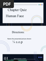 Quiz Human Facial