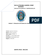 Evaluación Del Sistema de Control Interno