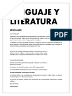 Lenguaje y Literatura