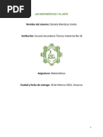 Las Matemáticas y El Arte