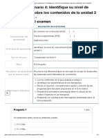 Examen - (AAB01) Cuestionario 4 - Identifique Su Nivel de Conocimientos Sobre Los Contenidos de La Unidad 3