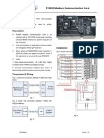 P-9935 Modbus Communication Card Issue1.01