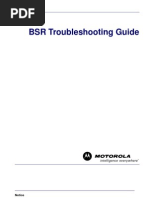 BSR Troubleshooting Guide