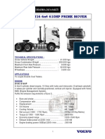 42 - 62 FH16 64T - 610HP - Prime Mover