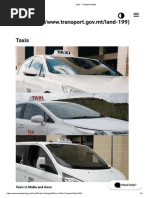 Taxis - Transport Malta