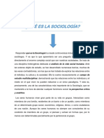 Concepto y Objeto de Estudio de La Sociología