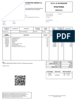 Proforma: Autrisa - Automotriz Andina S.A