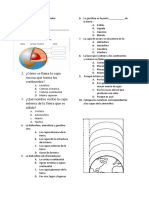 Evaluación Estructura de La Tierra