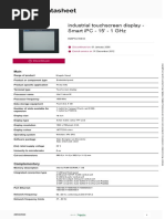 Schneider Legacy Products - HMIPSC7DE03