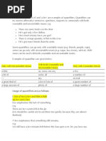 Quantifiers Notes