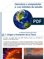 Tema 9. Estructura y Composición de La Tierra