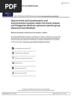 10-Fernandez Et Al. 2017 Mulinum Spinosum Species Group Apiaceae-Systematics and Biodiversity