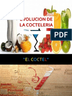 Evolucion de La Cocteleria