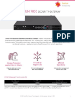 7000 Security Gateway Datasheet