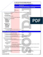 Ficha de Datos de Seguridad. - Acryrub