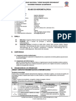 SILABOS 2023 - I ESIQ HIDROMETALURGIA Nuevo Formato