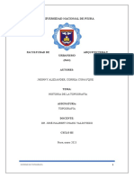 Topografía Informe