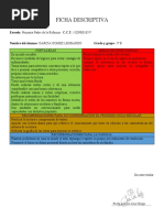 Ficha Descriptiva