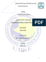 Informe de Geologia