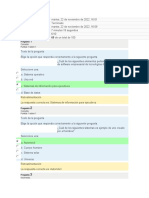 EA1. Diseño de Sistemas de Información Examen Intento 1