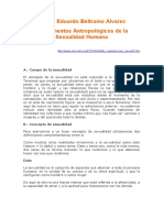 Beltramo - Fundamentos Antropológicos Sexualidad