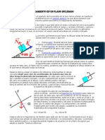 Rozamiento en Plano Inclinado