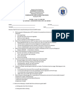 Mapeh 8health q3 Summative Test