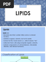 Lesson 3 - Fats and Lipids