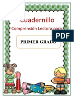 Cuadernillo-Comprension-Lectora-PRIMER GRADO