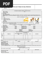 Permiso para Trabajos de Izaje