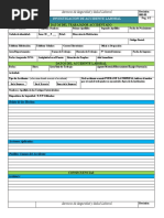 Formato Investigacion de Accidente Laboral