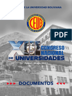 XIII - Congreso Nacional - de - Universidades