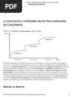 La Innovación y El Modelo de Los Tres Horizontes de Crecimiento - Innovation Hacker