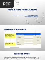 Analisis de Formularios