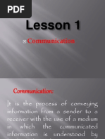 Communication - Stategies in Writing