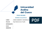 Trabajo de Medio Ambiente - Bioma Acuatico