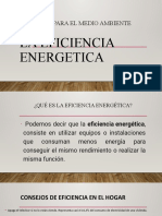 La Eficiencia Energetica