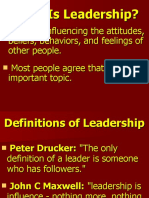 What Is Leadership?