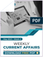 Weekly Current Affairs May 2023 Week 02 PracticeMock