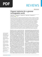 Nature Reviews Materials - 2022 - Organic Batteries For A Greener Rechargeable World